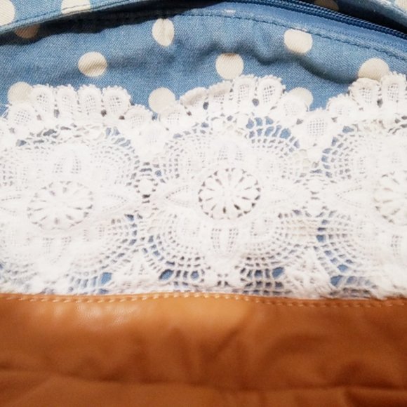 Polka dot backpack Nila Anthony (NWOT) main image 12